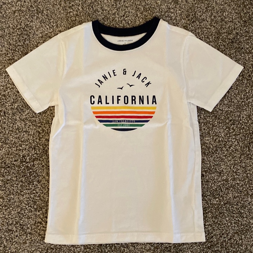 🚫SOLD🚫Janie and Jack t-shirt size 8